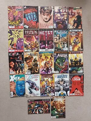 Buy 21 Marvel Comics Bundle X-men Logan Hulk Avengers Iron Fist Spider-man Hercules • 30£