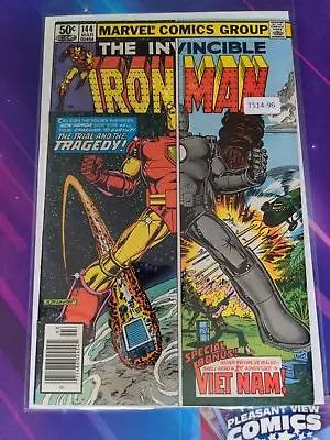 Buy Iron Man #144 Vol. 1 8.0 1st App Newsstand Marvel Comic Book Ts14-96 • 6.98£