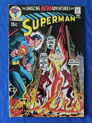 Buy SUPERMAN #236 (Apr 1971) Classic DC Bronze Age Neal Adams Cover • 8.93£