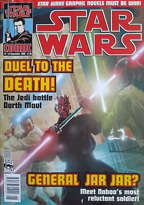 Buy STAR WARS COMICS #6 (12th Sept. 1999 Lucas Books With Original Poster Attached) • 6.89£