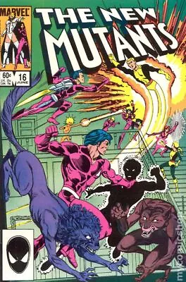 Buy New Mutants #16 FN- 5.5 1984 Stock Image Low Grade 1st App. Warpath • 5.20£