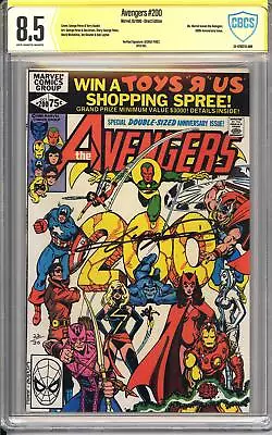 Buy Avengers 200 CBCS 8.5 1980 Signed By GEORGE PEREZ  22/30 Double Sized Scarce 08 • 155.31£