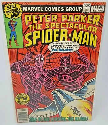 Buy Spectacular Spider-man #27 Frank Miller 1st Pencils Daredevil *1979* 8.0  *2 • 27.17£