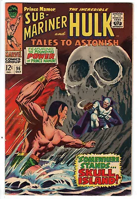 Buy Tales To Astonish #96 (1967) - Grade 7.5 - Somewhere Stands Skull Island! • 31.12£