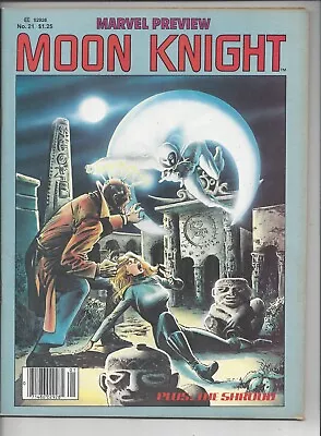 Buy Marvel Preview #21 F- (5.5) 1980 Moon Knight By Sienkiewicz • 38.83£