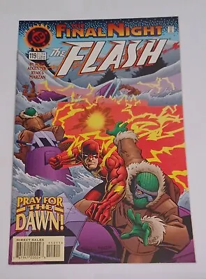 Buy The Flash Vol 2 Issue 119 Final Night Tie-In Story DC Comic Book 1996 • 1.55£