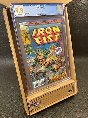 Buy Marvel Comics: Iron Fist #73, #17 Homage Lenticular Cover (2017) CGC 9.9 • 213.57£