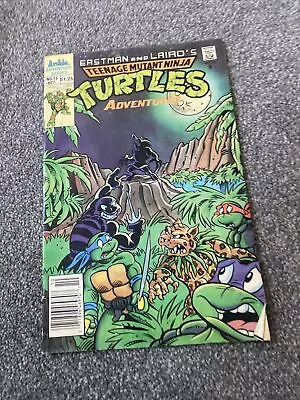 Buy Eastman And Lairds Teenage Mutant Ninja Turtles Adventures No.15 Oct 1990 Comic  • 10£