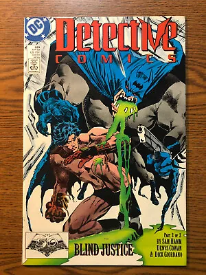 Buy Detective Comics #599 DC Comics 1989 Batman Blind Justice Pt 2 Sam Hamm FN/VF • 5.44£