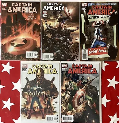 Buy Captain America #8 9 15 16 19, Marvel 5 Ish Bundle, Winter Soldier, 2005/06 Good • 14.99£