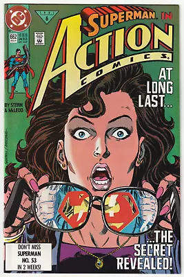 Buy Superman In Action Comics #662 Direct 8.5 VF+ 1991 DC Comics - Combine Shipping • 1.66£