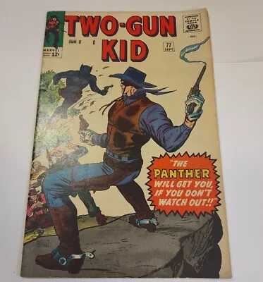 Buy Marvel Two Gun Kid 77 Sept--VG/Fine-1965 The Panther Will Get You Black Panther • 163.09£