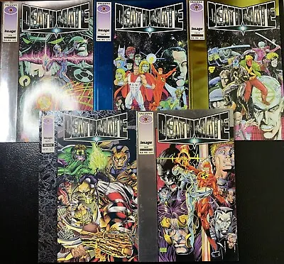 Buy DEATHMATE Silver Black Blue Yellow Image 1st GEN 13 (5 Books) Comic Lot A • 4.50£