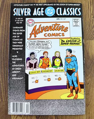 Buy 1992 DC Silver Age Classics Adventure Comics #247 FN/FN+ • 3.54£