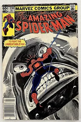 Buy Amazing Spider-Man #230 (1982) Juggernaut, Madame Webb. 🔑 Excellent Raw Copy • 23.30£