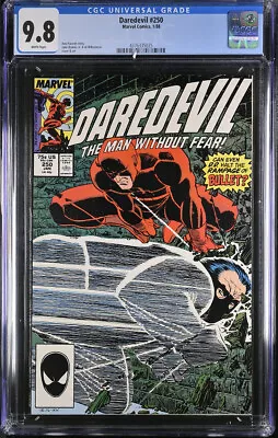 Buy DAREDEVIL #257 CGC 9.8 Comic Book Punisher Marvel--4376335025 • 108.73£