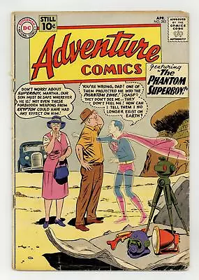 Buy Adventure Comics #283 GD+ 2.5 1961 1st App. Phantom Zone • 229.10£