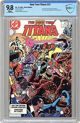 Buy New Teen Titans #37 CBCS 9.8 1983 21-2740C73-013 • 70.67£