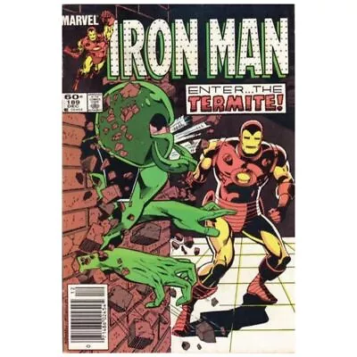 Buy Iron Man #189 Newsstand  - 1968 Series Marvel Comics VF Minus [o • 4.42£