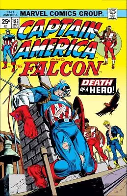 Buy Captain America (1968) # 183 (4.0-VG) Death Of (NEW) Cap (Roscoe) 1975 • 7.20£