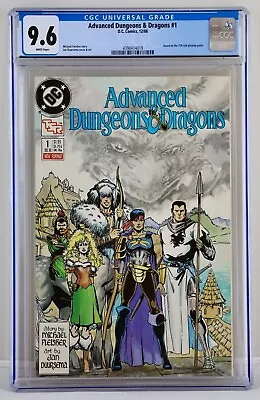 Buy Advanced Dungeons & Dragons #1 CGC 9.6 Near Mint+ Based On The TSR Playing Game • 61.35£