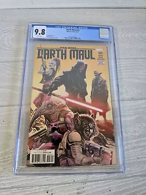 Buy DARTH MAUL #3 (2017) CGC 9.8 1st COVER CAD BANE MARVEL COMICS STAR WARS BOUNTY • 69.89£