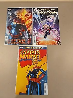 Buy CAPTAIN MARVEL 1 (2019) - 1ST RIPLEY RYAN - ARTGERM WALMART VARIANT Plus 2  More • 11.65£