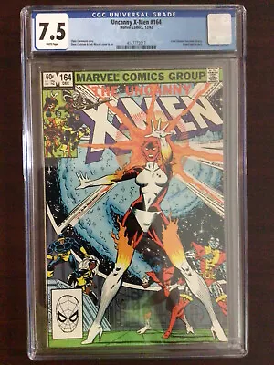 Buy CGC 7.5 Uncanny X-Men 164 First Carol Danvers As Binary Brood White Pages • 38.83£