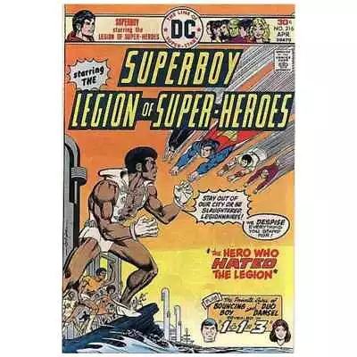 Buy Superboy #216  - 1949 Series DC Comics Fine+ Full Description Below [l~ • 7.28£