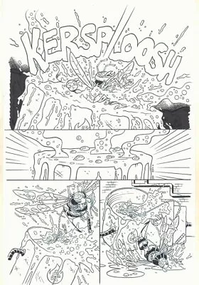 Buy Teenage Mutant Ninja Turtles: New Animated Adventures #14 P.10 2016 Chad Thomas • 58.25£