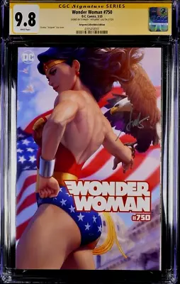 Buy Wonder Woman #750 Cgc Ss 9.8 Artgerm Exclusive Variant Justice League Dc Comics • 155.59£