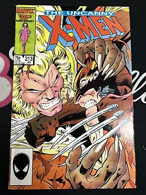 Buy Marvel - The Uncanny X-Men 213 (1987) • 15.53£