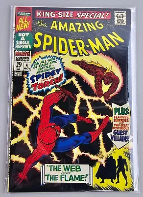 Buy Amazing Spider-Man Annual #4 Human Torch 3rd Mysterio 1967 Marvel Comic Book • 42.71£