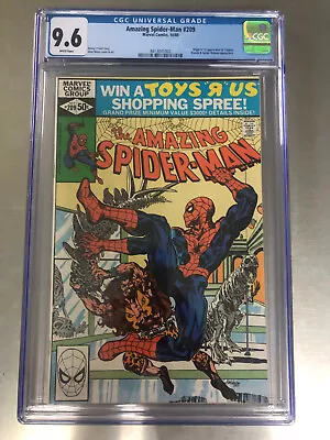 Buy Amazing Spider-Man 209 1980 CGC 9.6 White Pages 1st App Calypso, New Case 5/6/24 • 89.30£