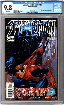 Buy Amazing Spider-Man #432B Romita Jr. Variant CGC 9.8 1998 3799393023 • 56.69£