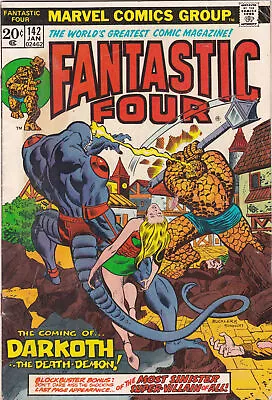 Buy Fantastic Four #142  Bronze Age Marvel Comics VG • 6.66£