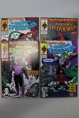 Buy Amazing Spider-Man 318-321 (McFarlane Covers) VF Lot • 19.41£