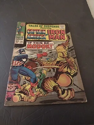 Buy Tales Of Suspense #94 1st Appearance Of Modok(1967) Stan Lee, Jack Kirby Artwork • 50.47£