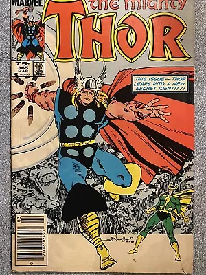 Buy The Mighty Thor #365 (Marvel 1986) 1st Full Appearance Of THROG- Newsstand • 13.19£