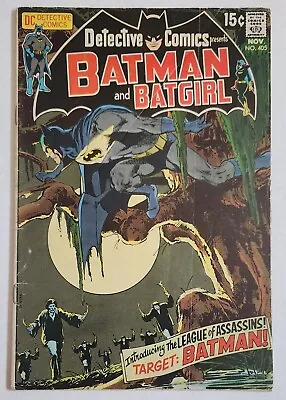 Buy Detective Comics #405 VG/FN 1st App Of The League Of Assassins DC Comics 1970 • 77.65£