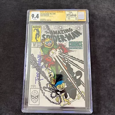 Buy AMAZING SPIDER-MAN #298 CGC 9.4 WP (1988) SIGNED MCFARLANE Signature Series • 271.81£