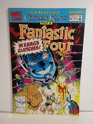 Buy Fantastic Four Annual #25 Vf/nm 1st Chronopolis & Anachronauts Team Kang 1992 • 20.18£