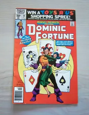 Buy Marvel Premiere - Dominic Fortune #56- Big Top Barter - Marvel 1980 - Great Copy • 3.84£