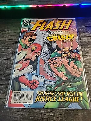 Buy The Flash #215 (2004, DC Comics Identity Crisis Tie-In Direct Sales Edition  • 7.77£