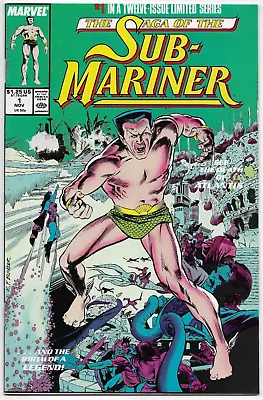 Buy The Saga Of The Sub-Mariner #1 Marvel Comics Thomas Buckler McLeod 1989 VG/FN • 4.99£