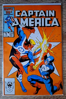 Buy Captain America #327 1986 Copper Age-Marvel Comics Listing #234 To #379 VF+ • 4.50£