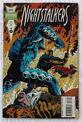 Buy Nightstalkers #16 (Marvel, 2/94) 9.2 NM- (starring BLADE, The Vampire Slayer) • 11.65£