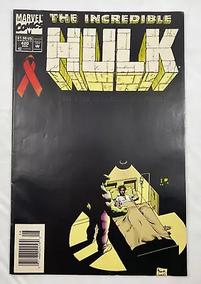 Buy Incredible Hulk - #420 - Marvel Comics - Peter David - AIDS Issue - Newsstand • 5.44£