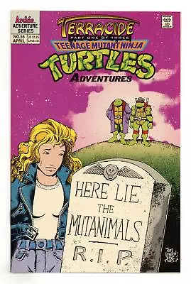 Buy Teenage Mutant Ninja Turtles Adventures #55 NM- 9.2 1994 • 15.53£