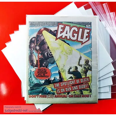 Buy EAGLE COMIC 241 IPC MAGAZINE 1 11 1986 UK  1 Comic Bag And Board (Lot 0308) # • 7£